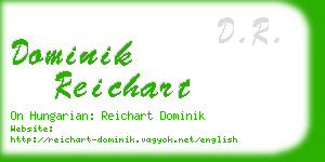 dominik reichart business card